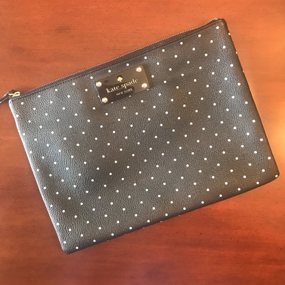 kate spade Handbags - Kate Spade Polka Dot Cosmetic Bag